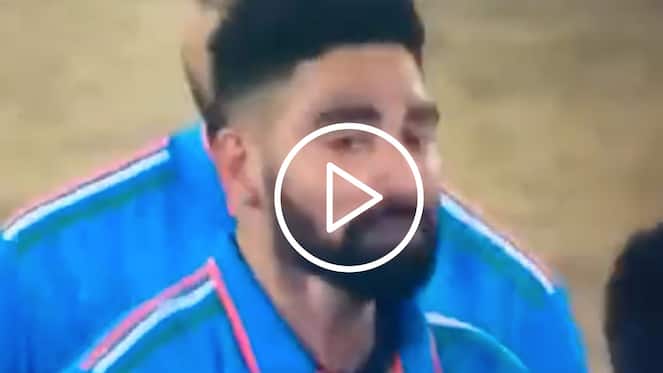 [Watch] Mohammed Siraj In 'Tears' As India Suffer Heartbreaking Loss In the WC 2023 Final